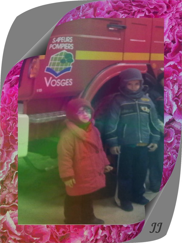 sortie avec les pompiers